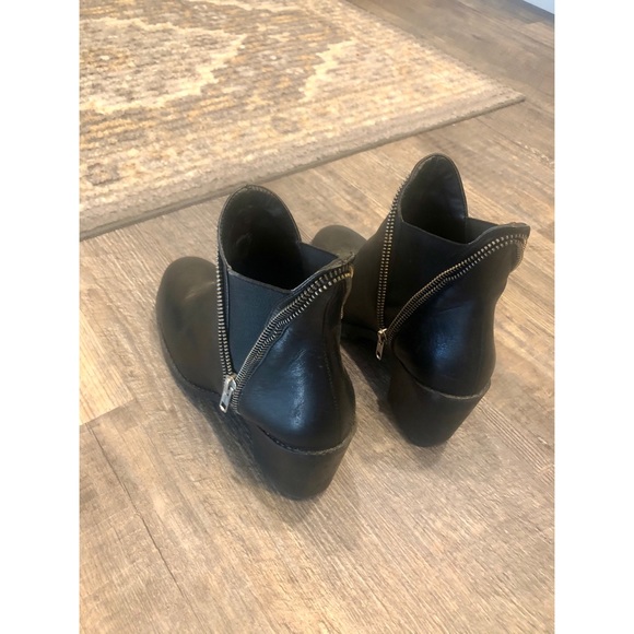 Zara zipper black chunky ankle boots 🖤 - Picture 7 of 13